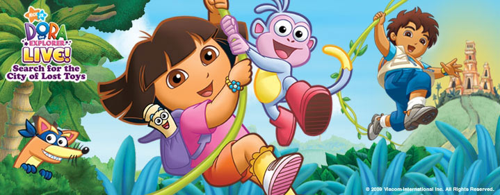 Nick Jr.'s Dora the Explorer LIVE! - Playhouse, QPAC - Tickets & Packages